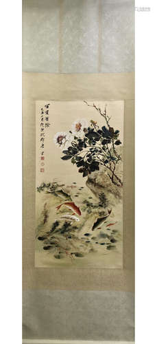 A Chinese Flower&bird Painting, Tang Yun Mark