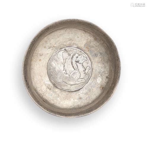 A Sasanian silver bowl