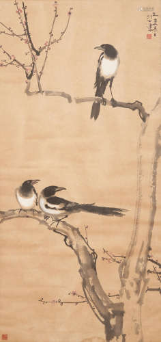 Xu Beihong (1895-1953) Magpies