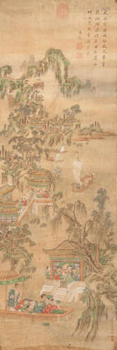 Attributed to Jiao Bingzhen (1689–1726) 19th century