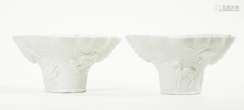 Chinese 18 C Blanc de Chine Porcelain 