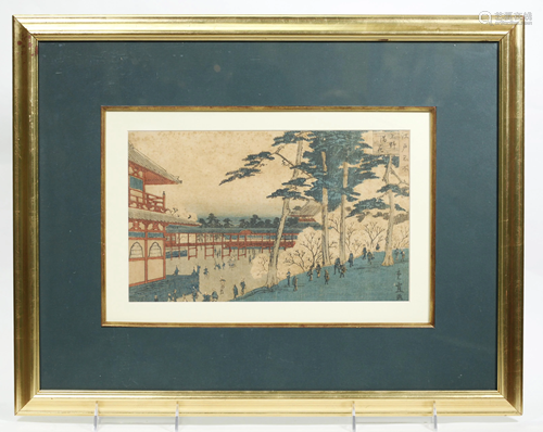 Hiroshige; Japanese Woodblock Print