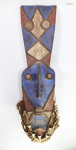 Grebo Wood Mask from Ivory Coast, Africa, …