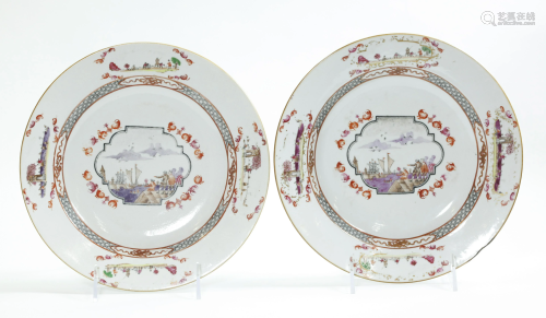 Pr Chinese 18C Meissen Style Porcelain Shi…