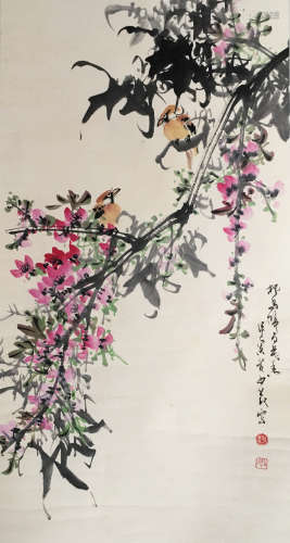 赵少昂  花鸟