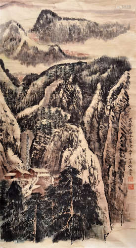 何海霞  山水