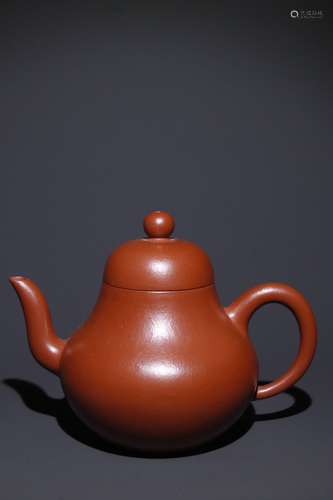 A Chinese Zisha Teapot