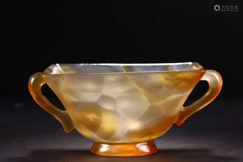 A Chinese Agate Cup