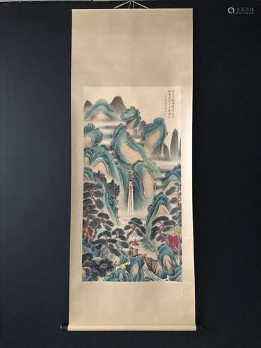 A Chinese Painting of Landscape, Wu Hufan