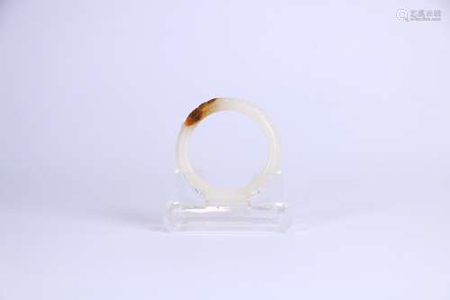 A Chinese Hetian Jade Bangle