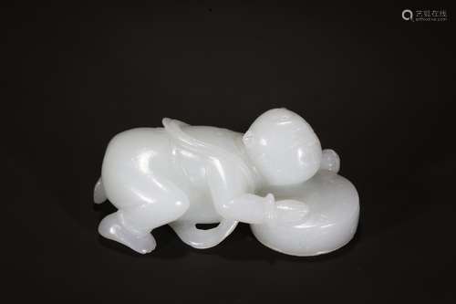 A Chinese Hetian Jade Ornament