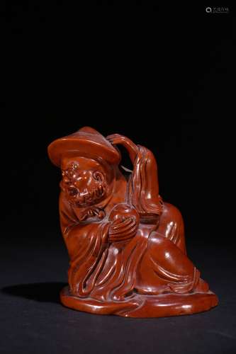 A Chinese boxwood Figure Ornament