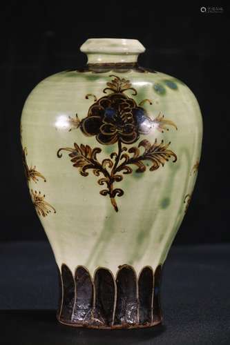 A Chinese Cizhou Kiln Meiping Vase