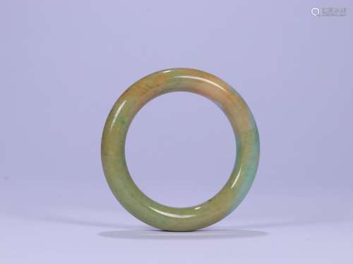 A Chinese Jadeite Bangle