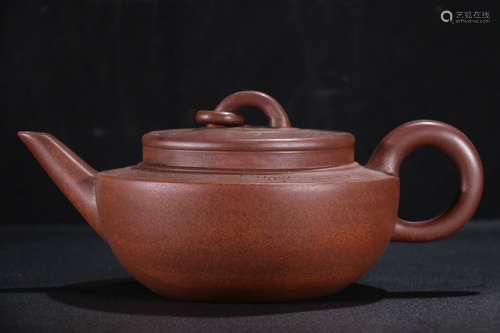 A Chinese Zisha Teapot