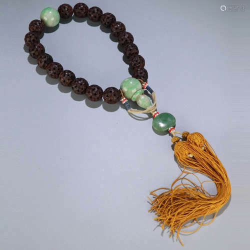 Chinese Chenxiang Wood Prayer Beads