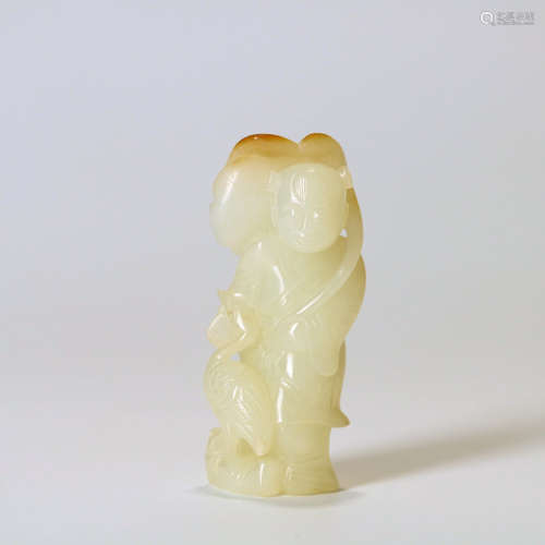 A Chinese Jade Carved Ornament