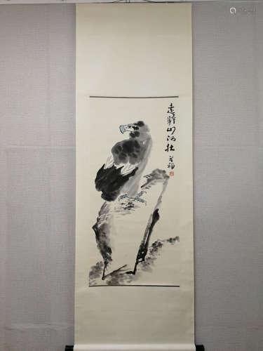 A Chinese Flower And Bird Painting, Li Kuchan Mark