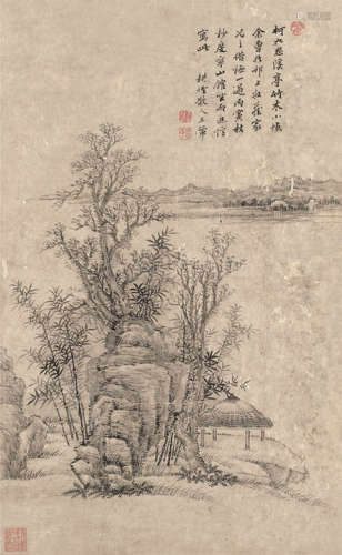 王翚（1632～1717） 山水 立轴 纸本