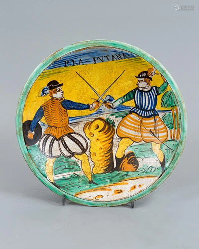 Montelupo ceramic dish