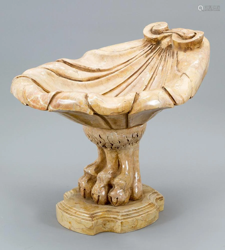 Italian table basin in Renaissance manner