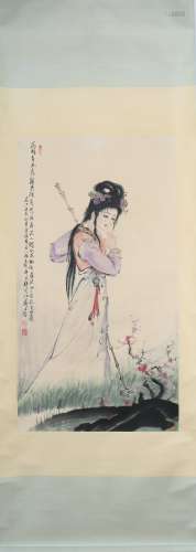 chinese painting by bai bohua in modern times