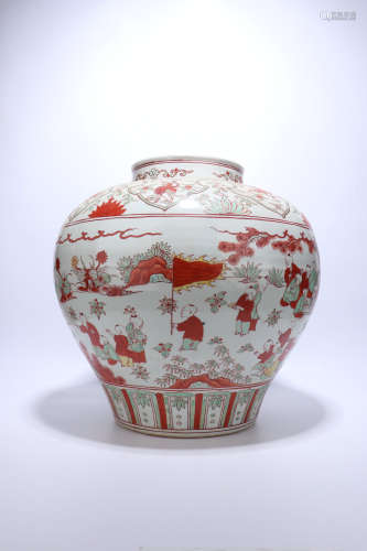 chinese wucai porcelain 