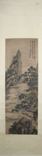 chinese painting by xie shichen,qing dynasty