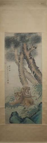 chinese painting by si mazhong,qing dynasty