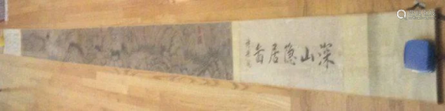 Chinese Hand Scroll Painting Ming dyn. …