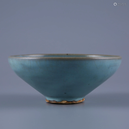 Yuan Dynasty Jun Kiln Sky Celadon Glazed …
