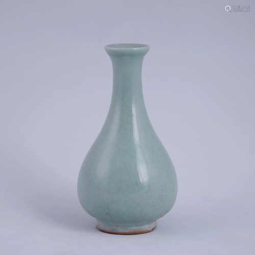 Song Longquan Kiln Celadon Jade Pot Spring V…