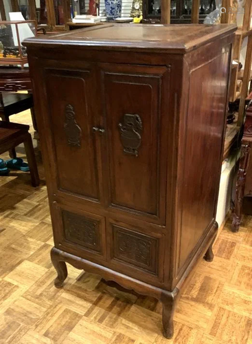 Rosewood Carved Cabinet