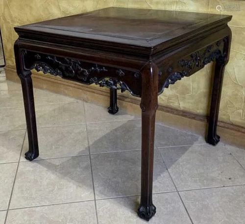 Rooswood Carved Table