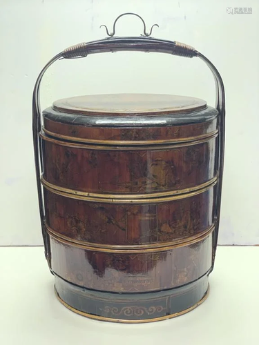 China Palace Wooden Food Container