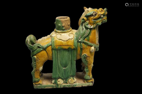 Ming Sancai Beast Statue