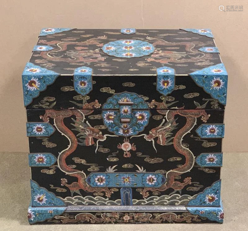 Large Beautiful Dragon Box