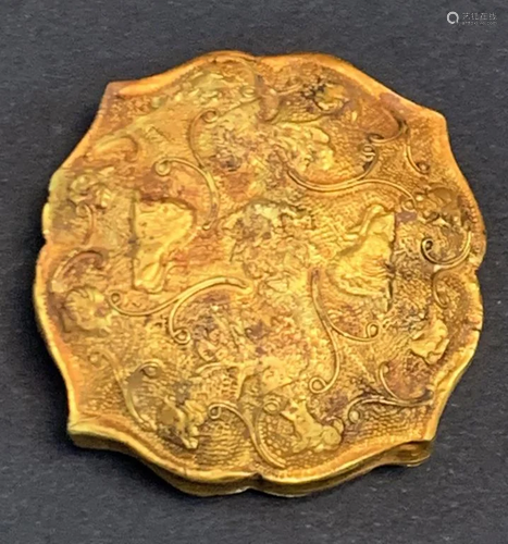 Tang Dynasty Gold Box