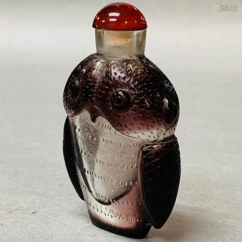 Chinese Peking Glass Snuff Bottle