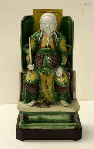 Chinese Ming SanCai Zhen Wu DaDi Sta…