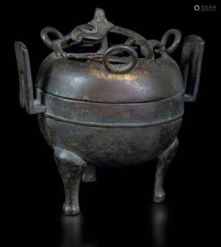 A Bronze Censer, China, Qing D…
