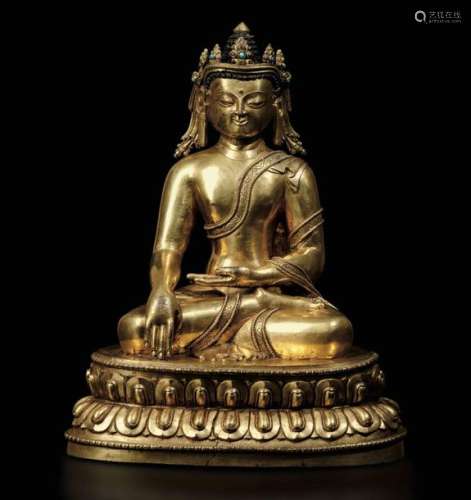 A Buddha Sakyamuni Figure, Chi…