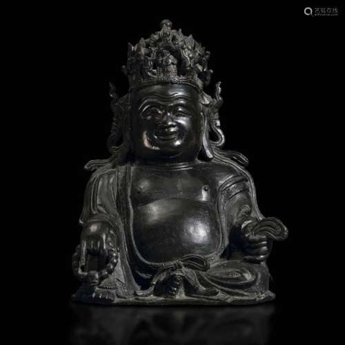 A Bronze Budai, China, Ming Dy…