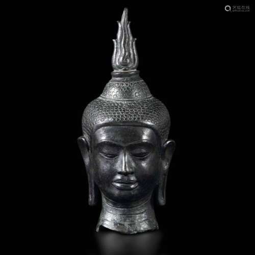 A Head Of Buddha, Thailand, Ay…