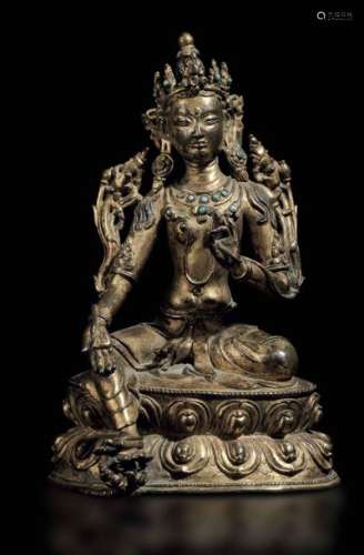 A Figure Of Bodhisattva Maitre…