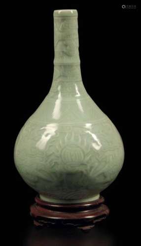 A Celadon Vase, China, Qing Dy…