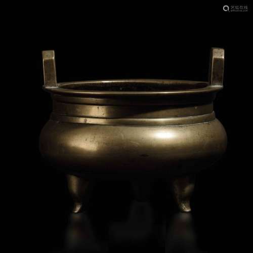 A Tripod Censer, China, Qing D…