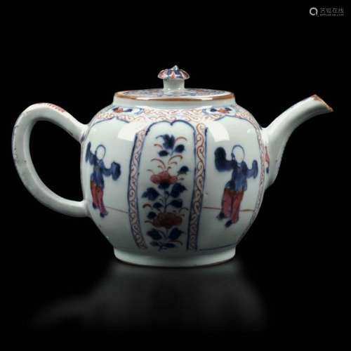 A Porcelain Teapot, China, Qin…