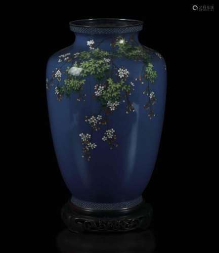 A Cloisonné Vase, Japan, Meiji…