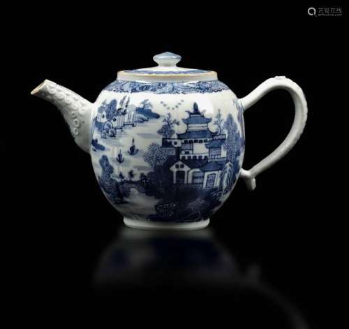 A Porcelain Teapot, China, Qin…